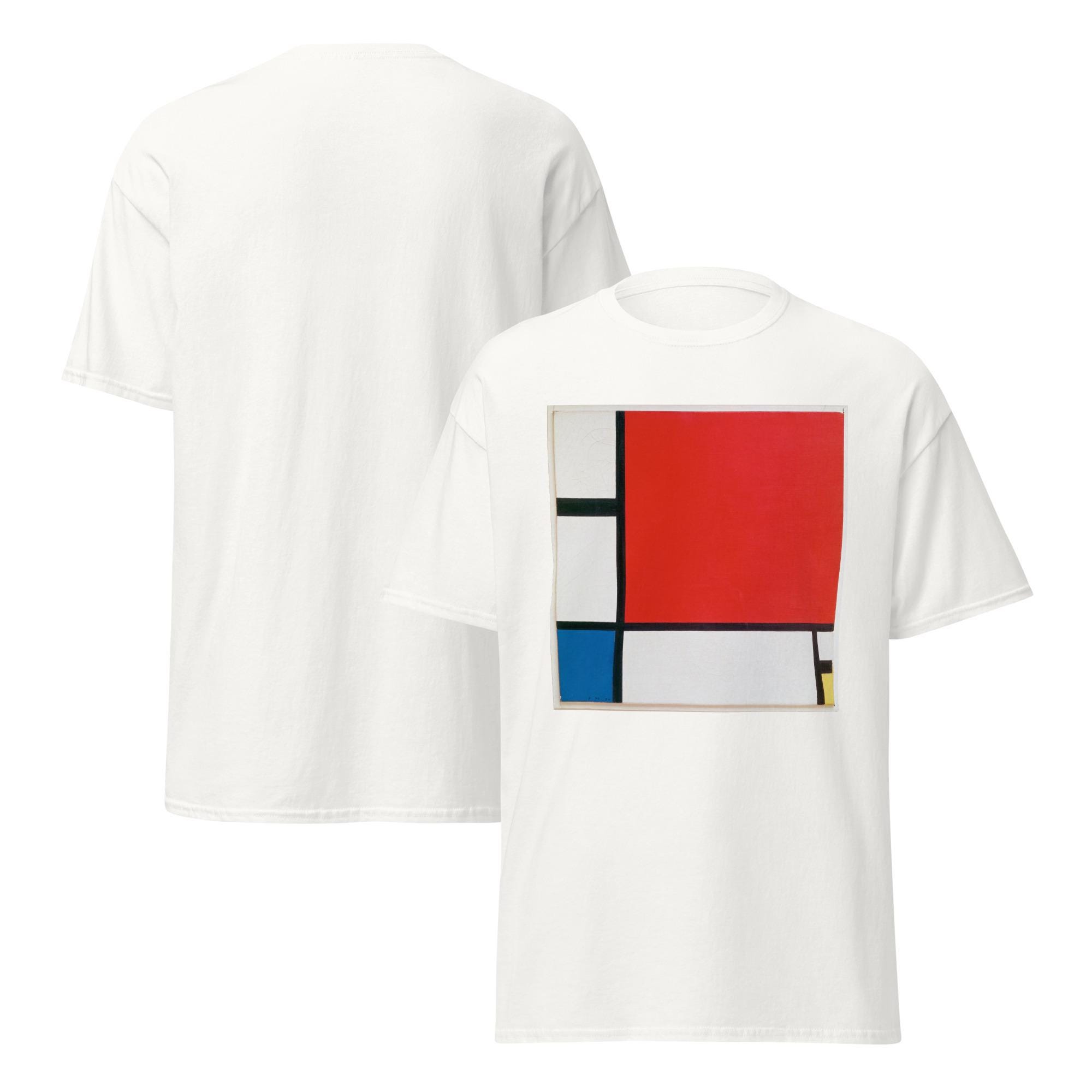 Composition With Red Blue and Yellow by Piet Mondrian Unisex T 