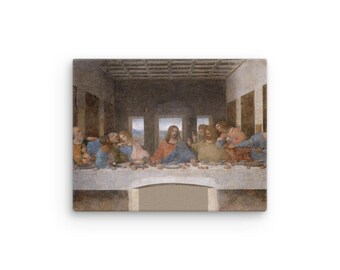レオナルド・ダ・ヴィンチ作「最後の晩餐」キャンバス - Etsy 日本