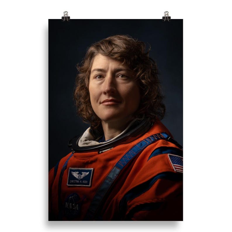 Christina Koch Matte Poster