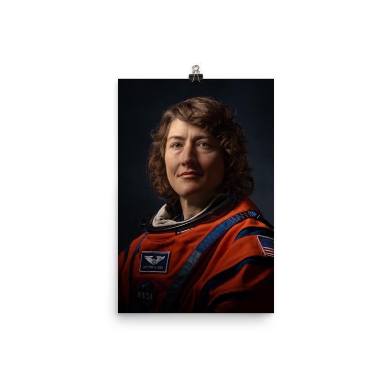 Christina Koch Matte Poster