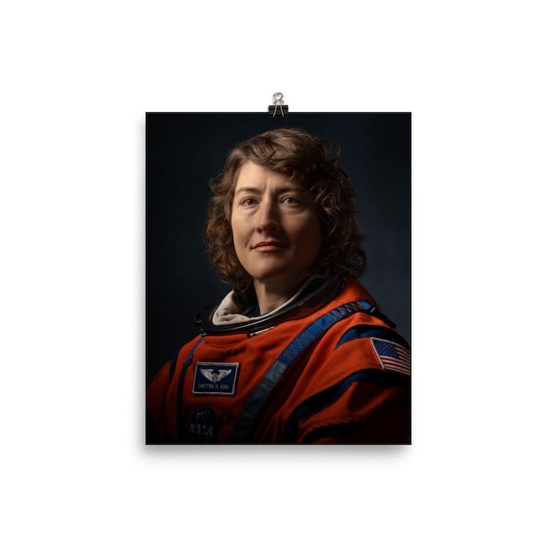 Christina Koch Matte Poster