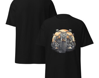 Custom Motorcycle Design Chopper T-Shirt Vintage Biker Apparel