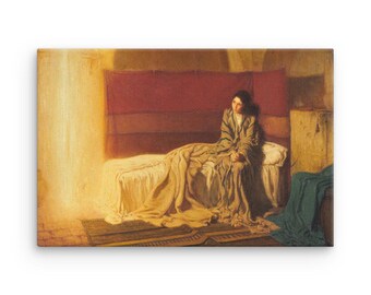 La Anunciación de Henry Ossawa Tanner Lienzo