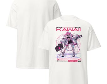 Kawaii Cyberpunk - Futuristic Anime Girl T-Shirt