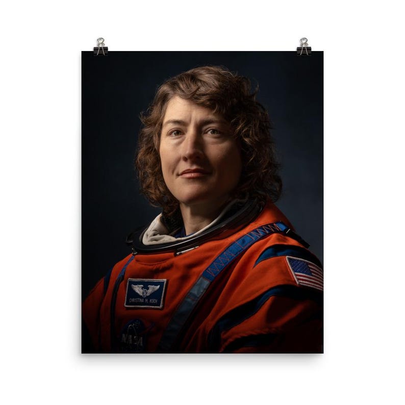 Christina Koch Matte Poster
