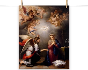 バルトロメ・エステバン・ムリーリョ、受胎告知の聖母、1670-1680