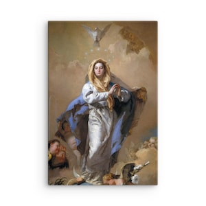 The Immaculate Conception by Giovanni Battista Tiepolo Canvas