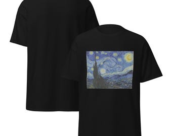 The Starry Night by Vincent van Gogh Unisex T-Shirt