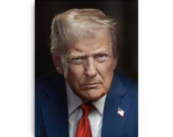 ドナルド・J・トランプ大統領公式肖像画 2025 キャンバス - Etsy 日本