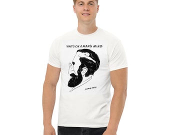 Vintage 90s Sigmund Freud What's on a Man's Mind Amsterdam Red