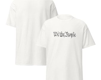 We The People-T-shirt, uniseks