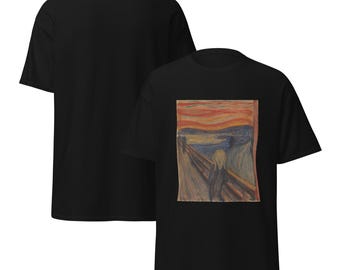 The Scream by Edvard Munch Unisex T-Shirt