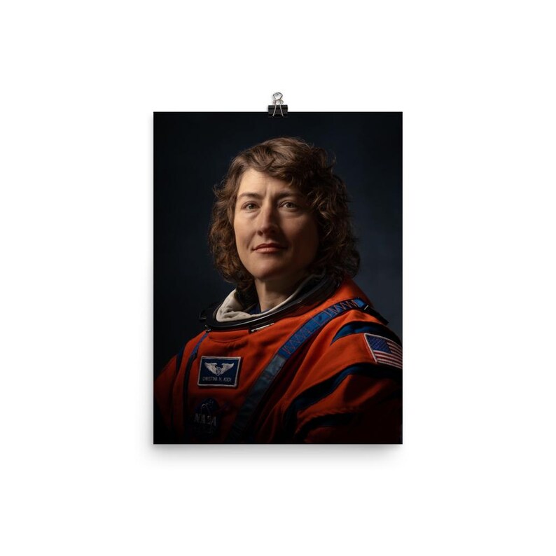 Christina Koch Matte Poster
