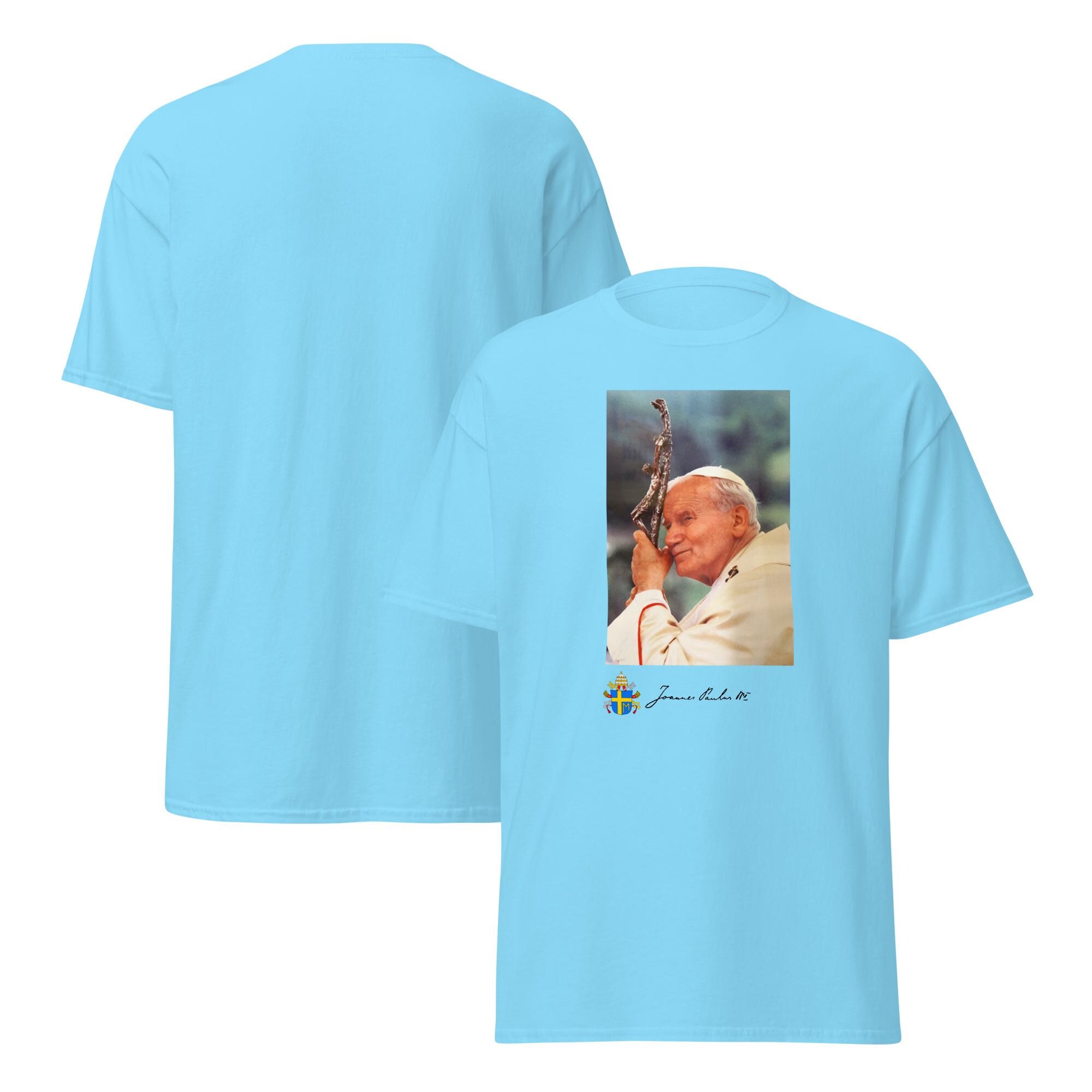 Pope John Paul II T-shirt - Etsy
