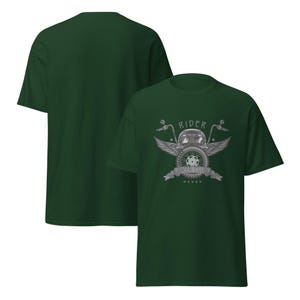 Rider Biker Club Vintage Motorcycle T-Shirt Design