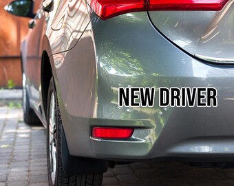 New Driver Sticker