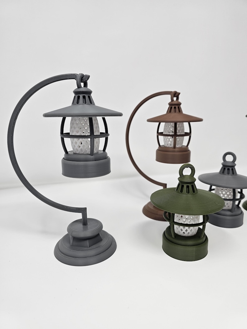 3D Printed Mini Camping Tea Light Lantern - Etsy