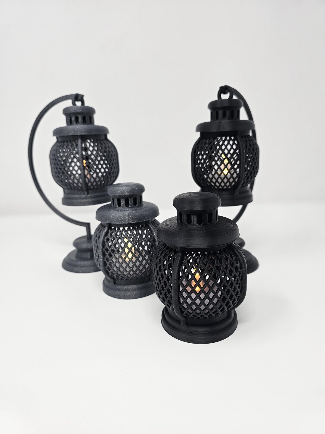 3D Printed Mini Tea Light Lantern - Etsy