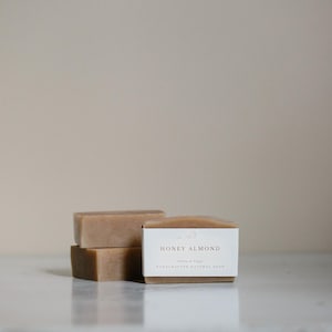 Honungsmandel handgjord tvål