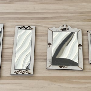 Five Dollhouse Mirrors Scale 1:12 Laser Cut Pattern Electronic File PM044