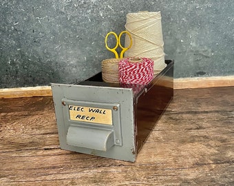 Vintage Small parts Drawer,metal, storage