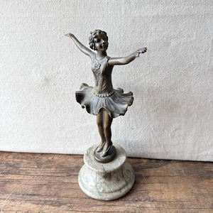 Antique Ballerina bronze sculpture, ballerina