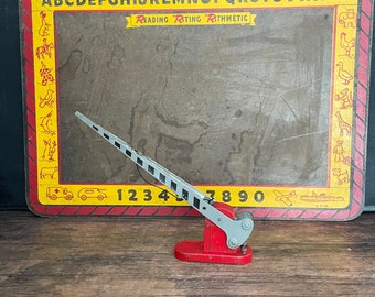 Vintage Model train crossing gate, metal