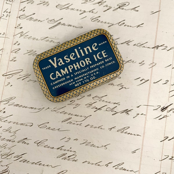 Vintage vaseline tin, small