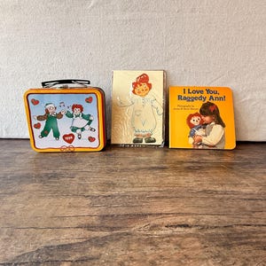 Raggedy Ann and Andy Lunch Box - Etsy