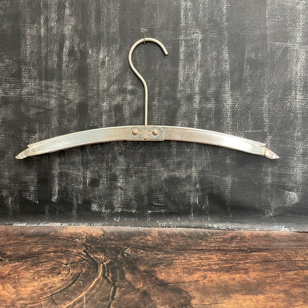 Vintage Metal Hanger fold up hanger, travel