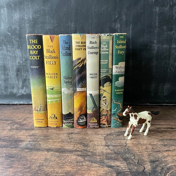 Vintage Black stallion Book Set