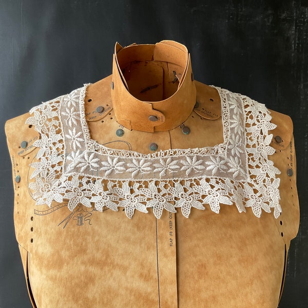 Cream Lace Collar Etsy