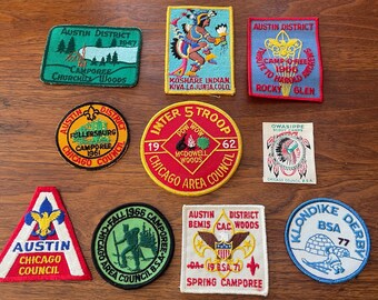Vintage Boy Scout Badges, memorabilia