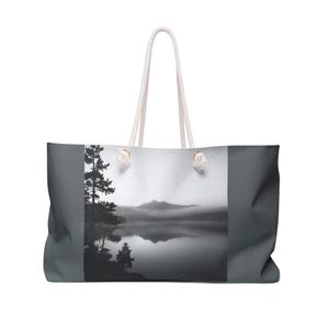 Sleek Scenic Weekender Bag, Travel Tote, Beach Bag, Gym Bag, Weekend Getaway Essentials, Outdoor Adventure Bag, Design Created By...