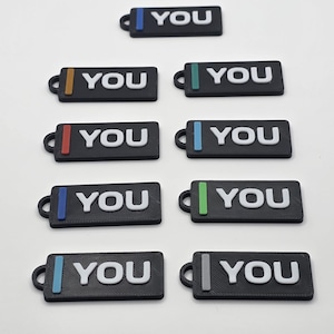 Personalized F1 Driver Name Tag Keychain | Formula 1 Racing Team Color Bar & 3-Letter Identifier | F1 Fan Gift | Custom Formula 1 Keychain