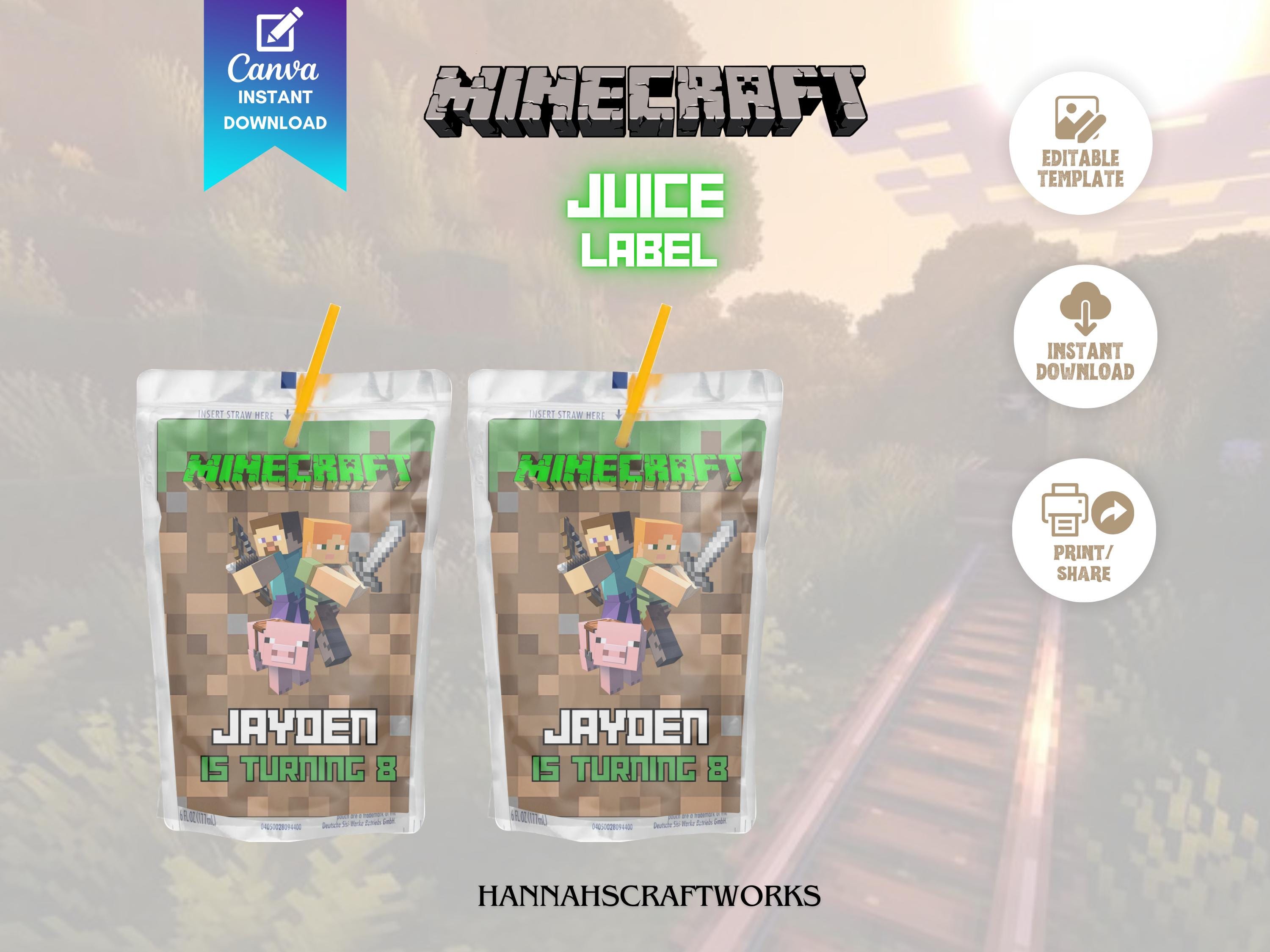 Creeper Juice Label