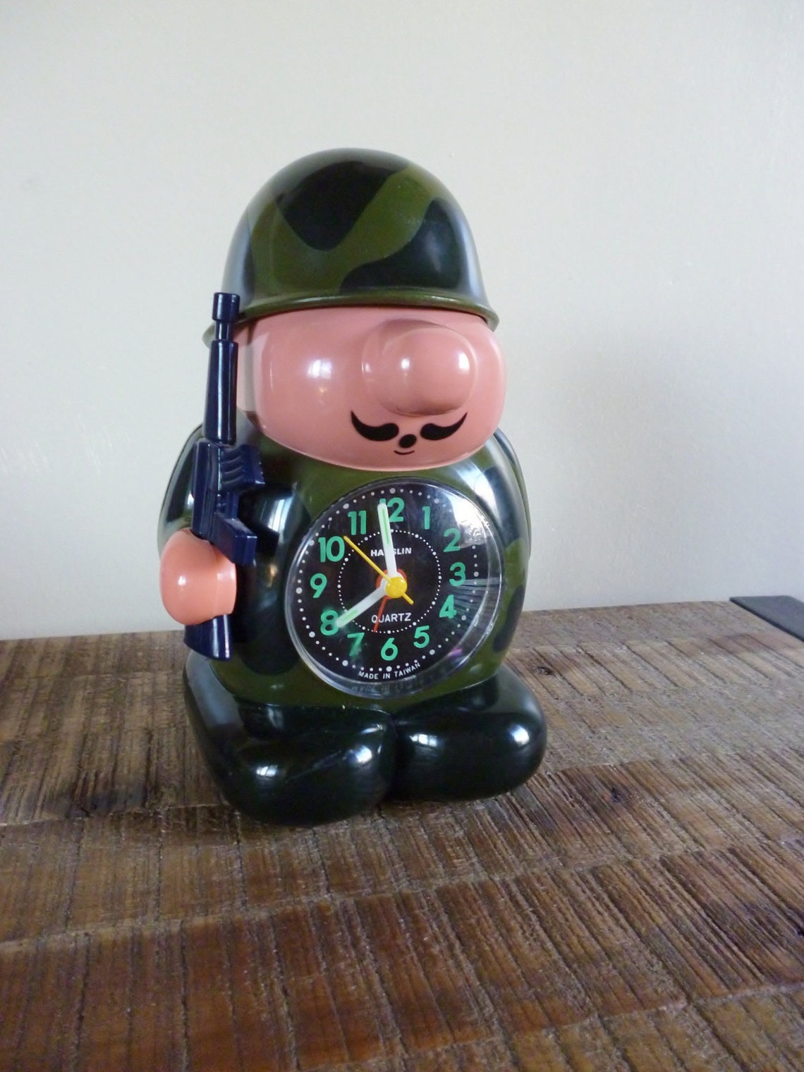 Vintage Soldier Alarm Clock by Hanslin Etsy