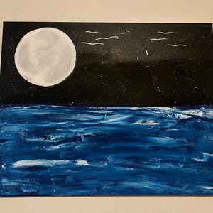Pintura acrílica Midnight Waters
