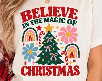 Vintage Christmas Tree T-shirt, Festive Holiday Shirt, Christmas 2026