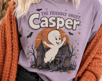 Comfort Colors®, Casper Movie T-Shirt,  Vintage Halloween Ghost Shirt