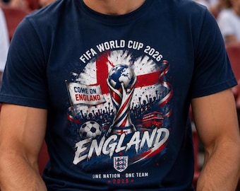 Camiseta de Inglaterra para el Mundial 2026, Camiseta de fútbol de los Tres Leones, Camiseta de la Selección Nacional de Fútbol de Inglaterra