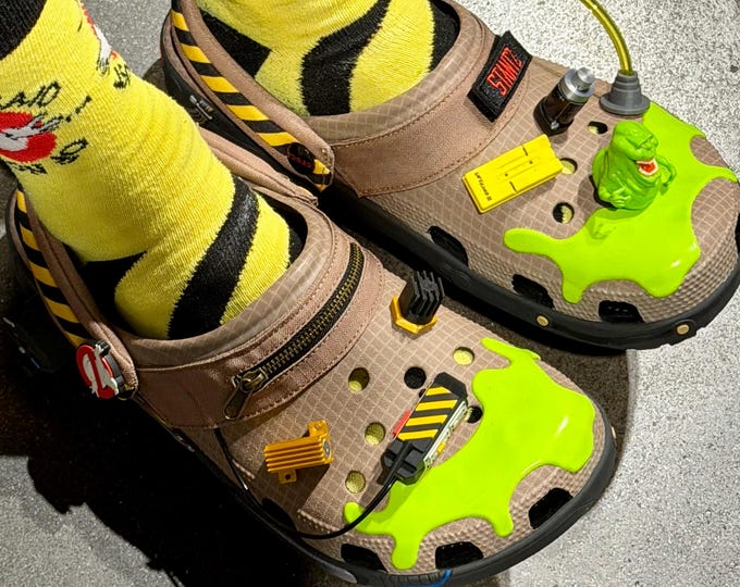 Clog Mods - Ghostbusters Crocs Charm Set