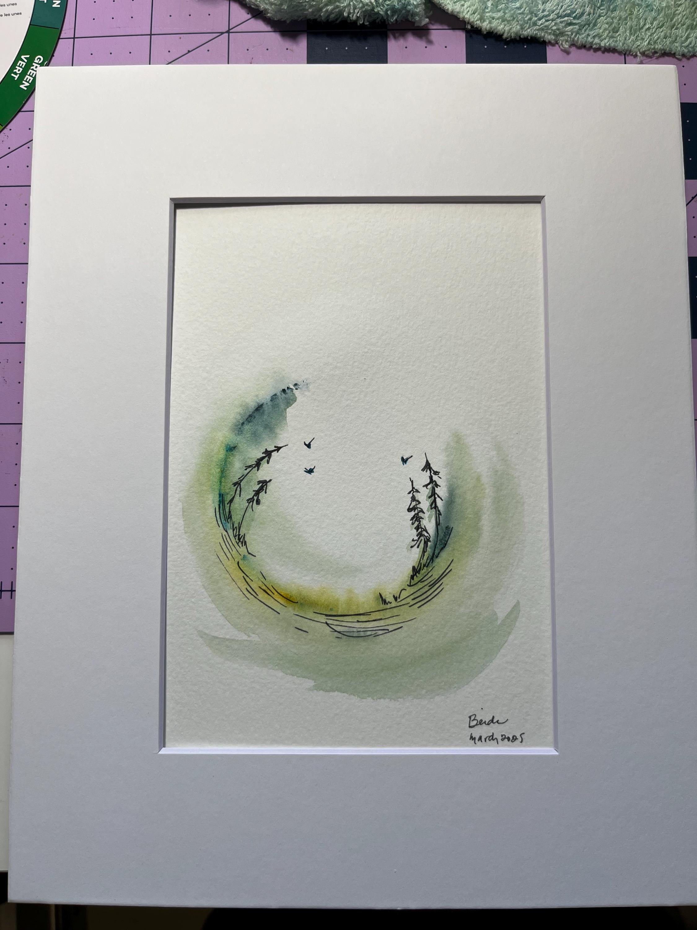 Round Landscape 2 - Etsy