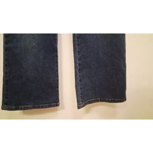 Y2K JLO by Jennifer Lopez Strapless Denim Jumpsuit Faux Fur Collar Retro 2000s image 9