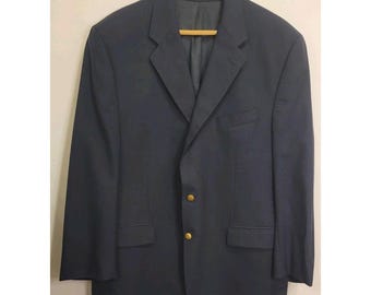 Vintage Polo University Club by Ralph Lauren Blazer Jacket Navy