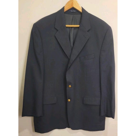 VTG ポロ ユニバーシティ ラルフローレン ゴールドボタン ネイビー 