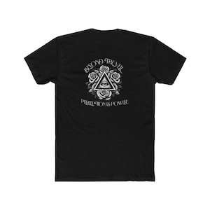 Beyond The Veil Graphic Tee: Inspirational Unisex Shirt