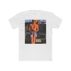 Miami Vice, Mini Uzi Tshirt, Perfect for Beach Days, Casual Outings, Gift for Him, Vintage Graphic Tee, Cool T-Shirt, Lil Uzi