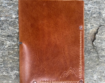 Carnet de notes en cuir