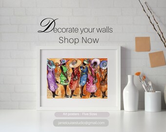 Sombrero oficial de dama de iglesia, descarga digital, arte mural cristiano, impresión de fe cristiana negra, decoración de sala de oración, regalo